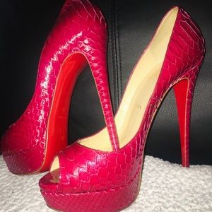 Christian Louboutin Lady Peep 150